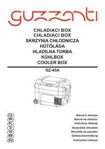 Manuál Guzzanti GZ 45A Chladicí box