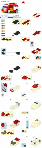 Bedienungsanleitung Sluban set M38-B0916G Power Bricks Feuerwehrauto