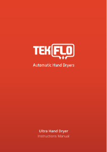 Manual Tekflo Ultra Hand Dryer