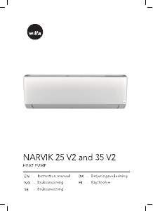 Handleiding Wilfa Narvik 25 V2 Airconditioner