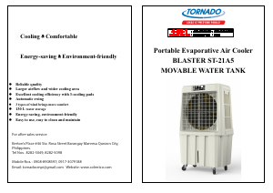 Handleiding Iwata TORNADO Blaster ST-21A5 Ventilator