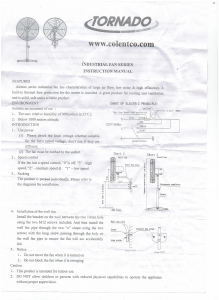 Handleiding Iwata TORNADO Blaster XL Ventilator