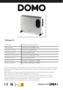 Manual Domo DO7351CH Heater