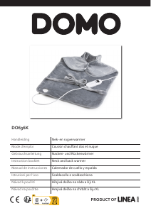 Manual Domo DO636K Heating Pad