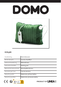 Manual Domo DO638K Heating Pad