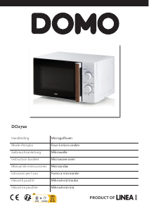 Manual Domo DO2720 Microwave