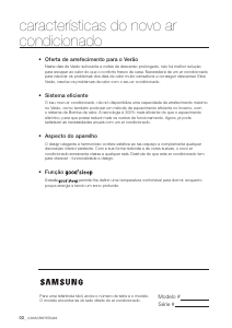 Mode d’emploi Samsung AM056FNQDEH/EU Climatiseur