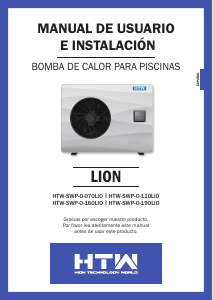 Manual de uso HTW HTW-SWP-O-160LIO Lion Bomba de calor