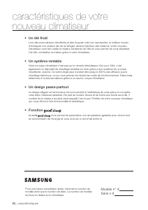 Mode d’emploi Samsung AM071FNTDEH Climatiseur