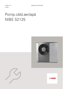 Manual Nibe S2125 Pompa de caldura