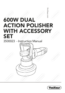 Handleiding VonHaus 3500023 Polijstmachine