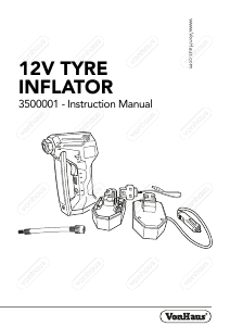 Manual VonHaus 3500001 Tyre Inflator