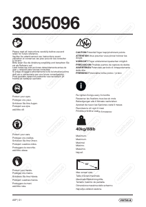 Manuale VonHaus 3000473 Supporto da parete