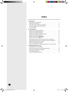 Manual de uso Samsung AQ09NSAN Aire acondicionado