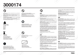 Manual de uso VonHaus 3000174 Soporte de pared