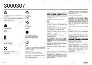 Manual de uso VonHaus 3000307 Estructura de cama