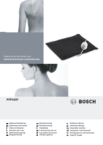 Mode d’emploi Bosch PFP1037 Coussin chauffant