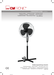 Manual Clatronic VL 3741 S Fan