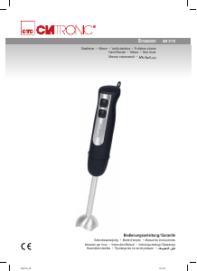 Manual Clatronic SM 3739 Hand Blender