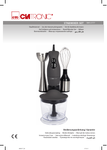 Instrukcja Clatronic SMS 3777 Blender ręczny