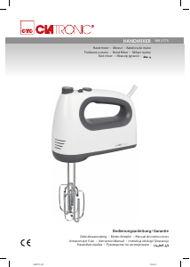 Manual Clatronic HM 3775 Hand Mixer