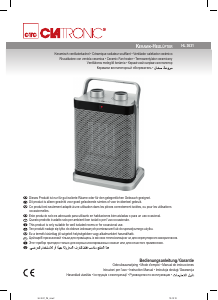 Mode d’emploi Clatronic HL 3631 Chauffage