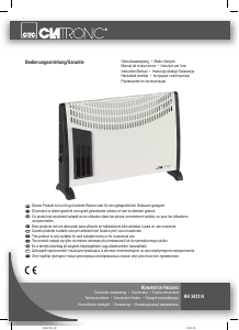 Manuale Clatronic KH 3433 N Termoventilatore