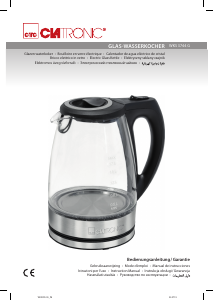 Manual Clatronic WKS 3744 G Kettle