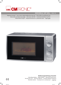 Manual Clatronic MWG 792 Microwave