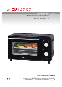 Manuale Clatronic MB 3746 Forno