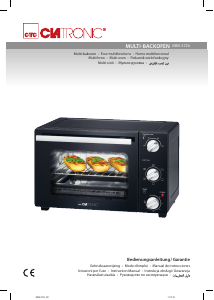 Manual Clatronic MBG 3726 Oven