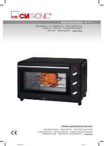 Manual Clatronic MBG 3728 Oven