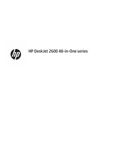 Bruksanvisning HP DeskJet 2620 Multifunktionsskrivare