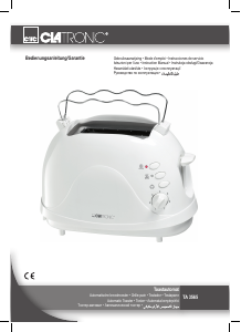 Manual Clatronic TA 3565 Toaster