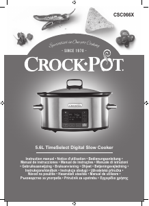 Bruksanvisning Crock-Pot CR066 Slow cooker