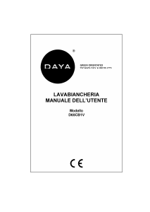Manuale DAYA D65CB1V Lavatrice
