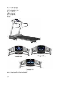 Bruksanvisning Horizon Fitness Paragon 408 Löpband