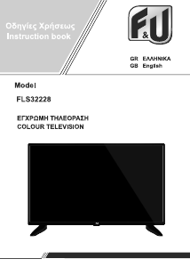 Manual F&U FLS32228 LED Television