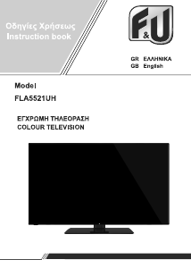 Manual F&U FLA5521UH LED Television