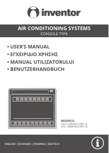 Manual Inventor V7LI-12WiFiR Air Conditioner