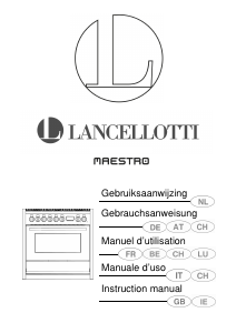 Mode d’emploi Lancellotti Maestro 90 Cuisinière