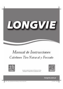 Manual de uso Longvie CN14SS Caldera de gas