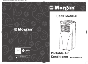 Handleiding Morgan MAC-091 Feather Lite Airconditioner