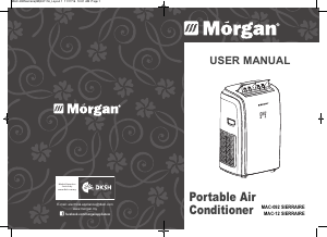 Handleiding Morgan MAC-092 Sierraire Airconditioner