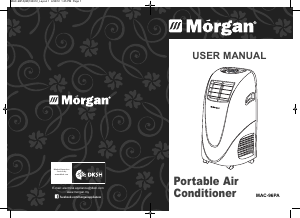 Handleiding Morgan MAC-96PA Airconditioner
