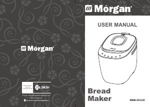 Manual Morgan MBM-DOU20 Bread Maker