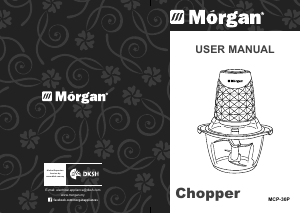 Manual Morgan MCF-30P Chopper