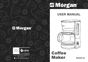 Handleiding Morgan MCM-NC12C Koffiezetapparaat