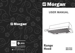 Handleiding Morgan MDH-PD90 Afzuigkap