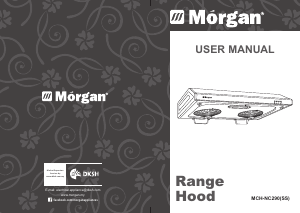 Handleiding Morgan MCH-NC290(SS) Afzuigkap